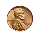 1958-D Lincoln Wheat Cent - Very Nice Ch/Gem BU Red Collector Coin-c6999xux