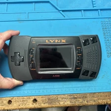 Atari Lynx II 2 Console System For Parts or Repair w/Battery Cover