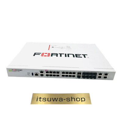 Fortinet FortiGate FG-100F Firewall Appliance Initialized w/ Power Cable Japan
