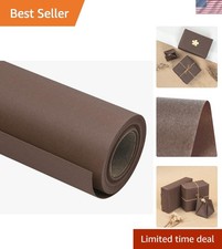 Chocolate Brown Kraft Paper Roll - 18 inches x 100 feet - Recyclable Paper Pe...