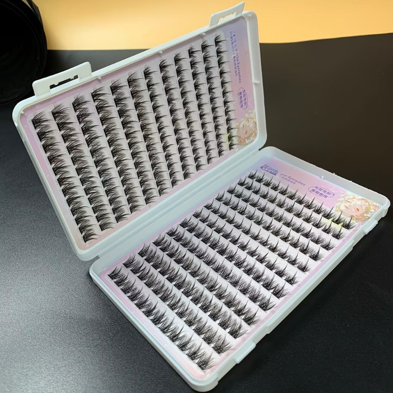 Glue-Free Eyelash Reusable Extension False Eyelashes Clusters Self Adhesive New
