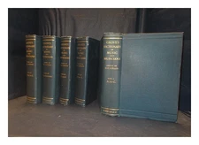 Grove, GEORGE (1820-1900). COLLES, H.C Grove's dictionary of music and musicians