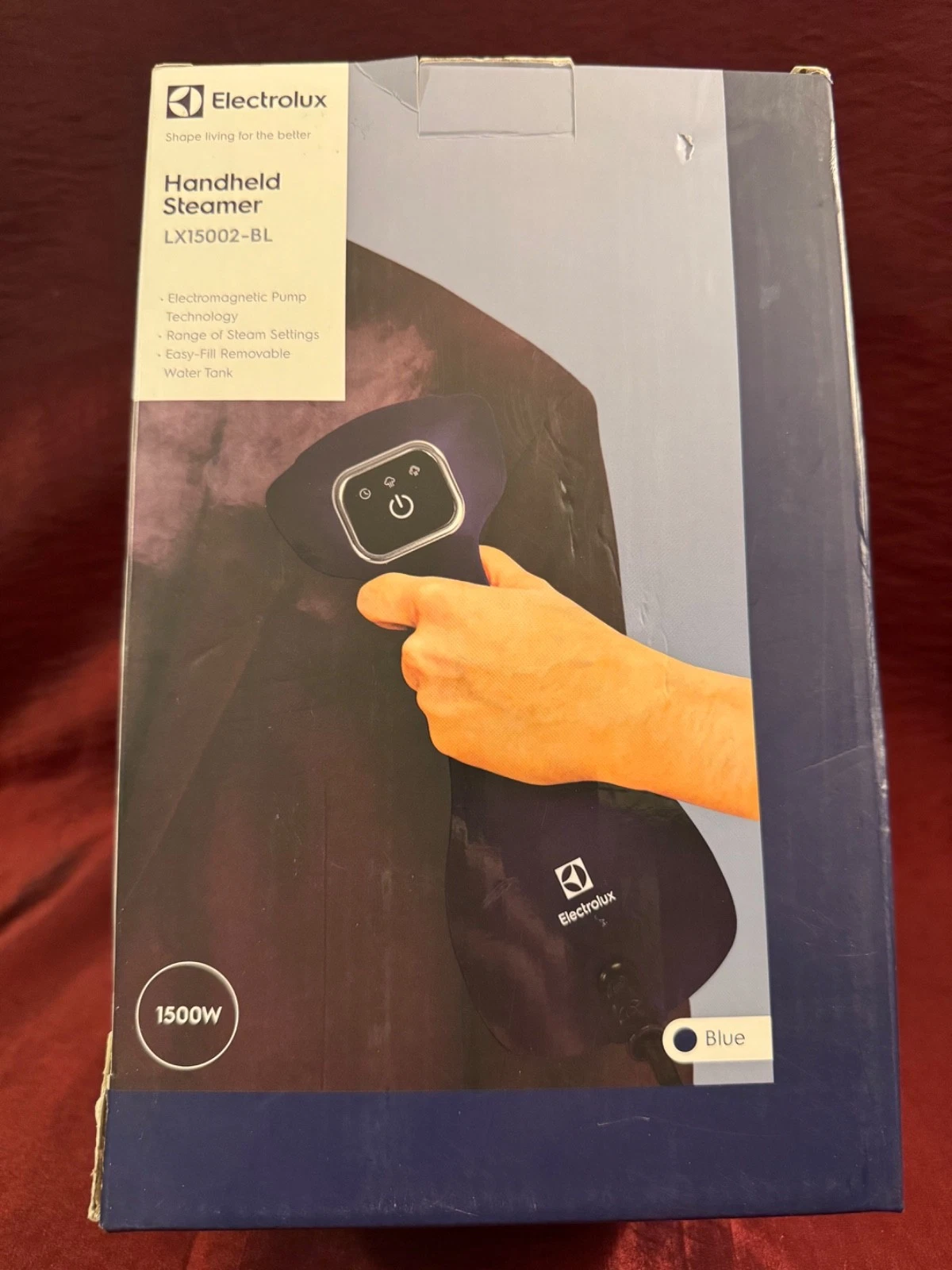 *Read* Electrolux Handheld Steamer LX15002-BL Blue