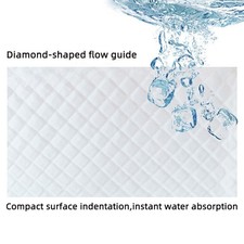 30x30" Quilted 5-Layer Puppy Pads SAP Polymer  Longest Lasting Quilted Pup Pads