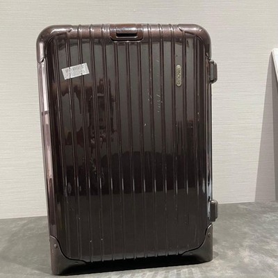 Rimowa Salsa Deluxe 34L Chocolate Brown 2 wheels Carry Case Suitcase