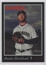 2019 Heritage High Number SP Chrome Black Refractor 14/70 Hunter Strickland 0t3l