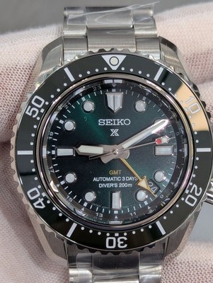 *BRAND NEW* Seiko Prospex GMT Green Dial Automatic 42mm Men's Watch SPB381