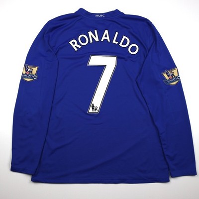 Manchester United 08/09 Third Ronaldo L/S NikeFIT Jersey Men's