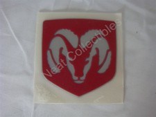 Nos 1997 - 99 Dodge Avenger Ram Head Paprika Red Grille Emblem Nos 1997 - 99 Dodge Avenger Ram Head Paprika Red Grille Emblem