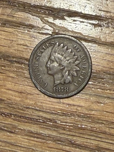 1878 VG / F Indian Head Cent Key Date! Wow!