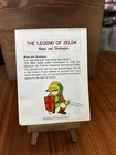 Vtg 1987 LEGEND OF ZELDA Nintendo NES Original Maps & Strategies Fold-Out Insert