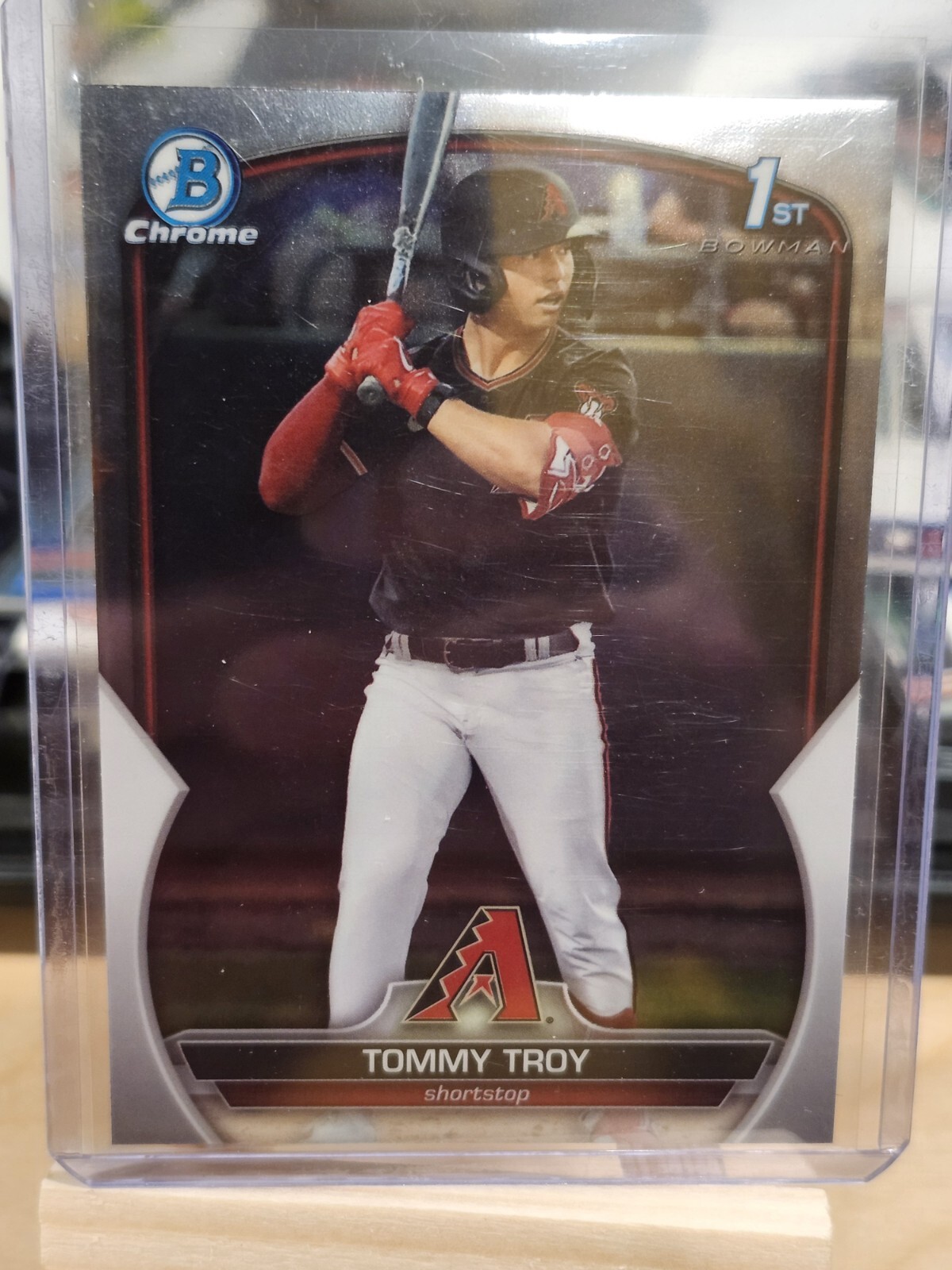 2023 Bowman Draft Tommy Troy #BDC-103 Chrome Arizona Diamondbacks