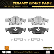 Rear Ceramic Brake Pads for Jeep Grand Cherokee 2011 2012 - 2023 Dodge Durango