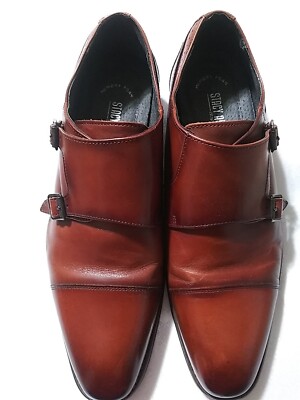 NICE MEN'S STACY ADAMS DRESS SHOES SZ 9.5 M