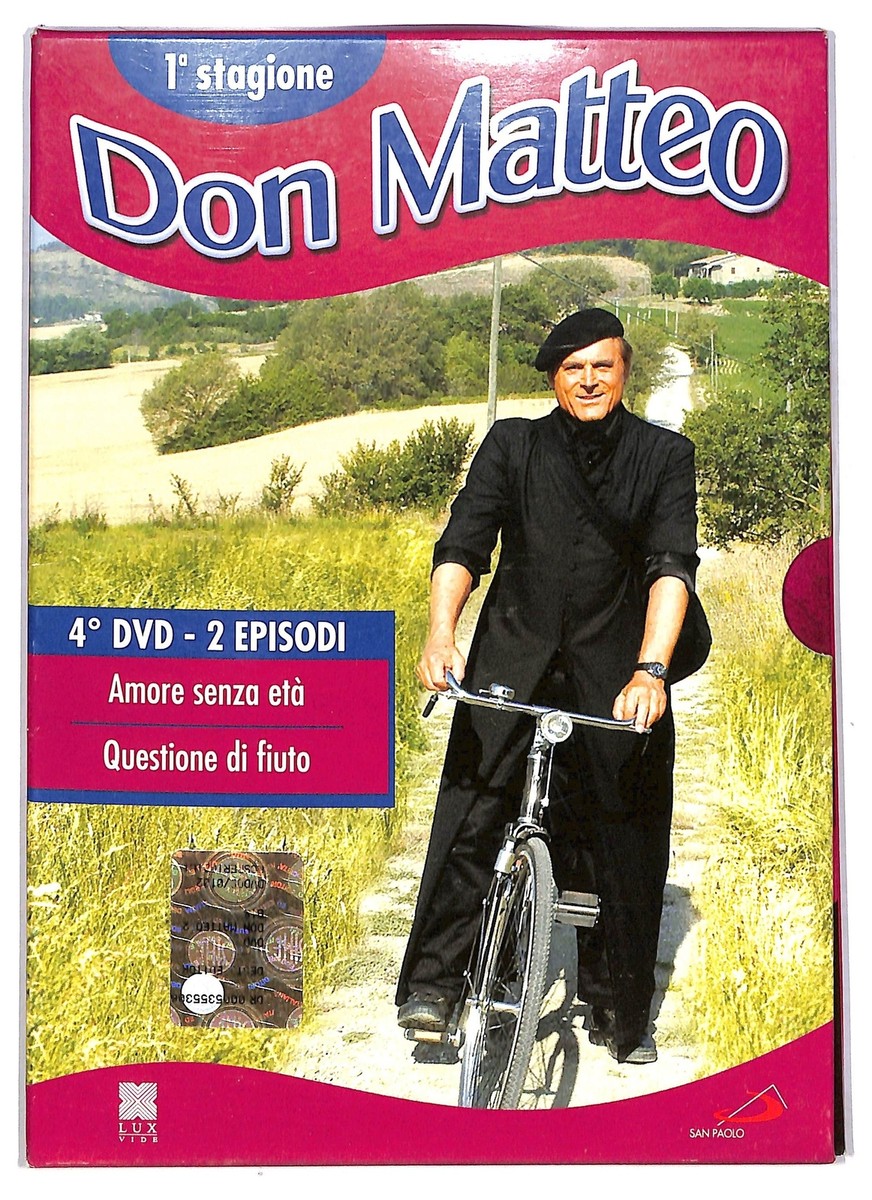 EBOND Don Matteo 1a Stagione 4° DVD Episodi Slipcase EDITORIALE