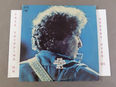 BOB DYLAN GREATEST HITS VOL.II DBL LP ''LAY LADY LAY ''MAGGIE'S FARM''