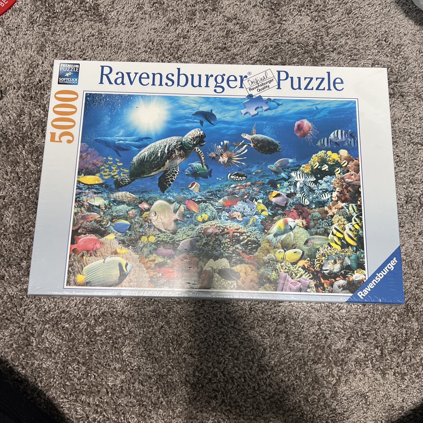 New Ravensburger Premium 5000 Piece Puzzle Underwater Tranquility Sea