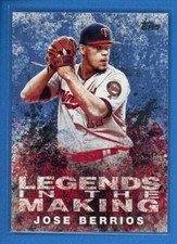 2018 Topps Update Series Legends in the Making BLUE #LITM-28 Jose Berrios