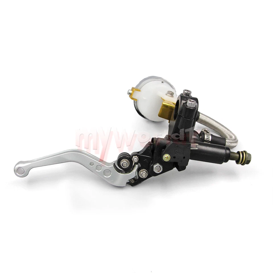 Juego de depósito de cilindro maestro de palanca de freno de embrague apto para motocicleta Yamaha Foto 3 de 4