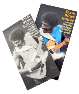 Texas Blues Guitar VHS Ft. Albert Collins Freddie King 60mins 1996 Vestapol EUC