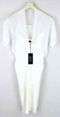 GUESS BY MARCIANO Kleid Damen XS Enganliegend Transparentes Top Kurzärmlig