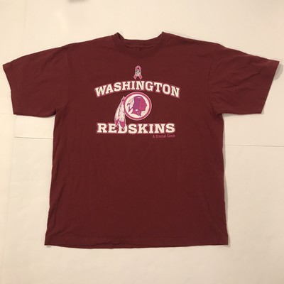 pink redskins shirt
