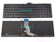 New US Black Backlit HP Pavilion 15-au 15-au000 15t-au 15t-au000 keyboard