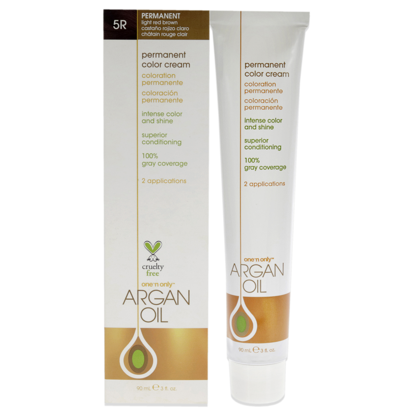 Cream - 5r Light Red Brown 3 Oz Hair Color