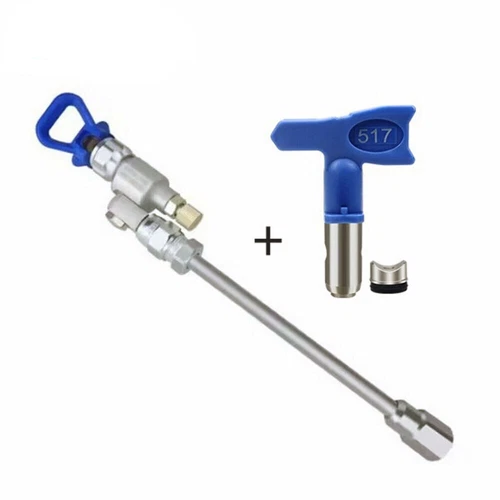 287030 Airless Paint Gun Pole Extensions Clean Shot Shut-Off Valve Swivel Joint - Picture 7 of 9