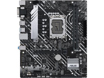 ASUS PRIME H610M-A D4-CSM LGA 1700 (Intel 12th & 13th Gen) Micro-ATX Commercial