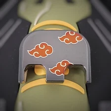 Titanium Glock back plate fits Gen 1-5  - Anime design V1