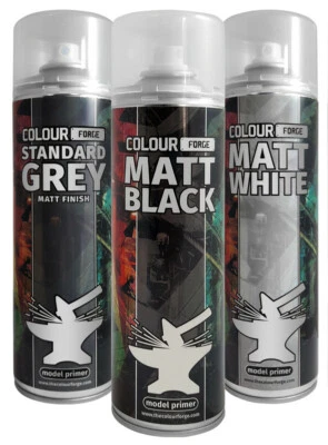 The Colour Forge Spray Paints - 500ml cans - Perfect for Warhammer & Wargaming!!