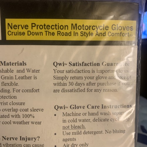 qwi motorcycle gloves
