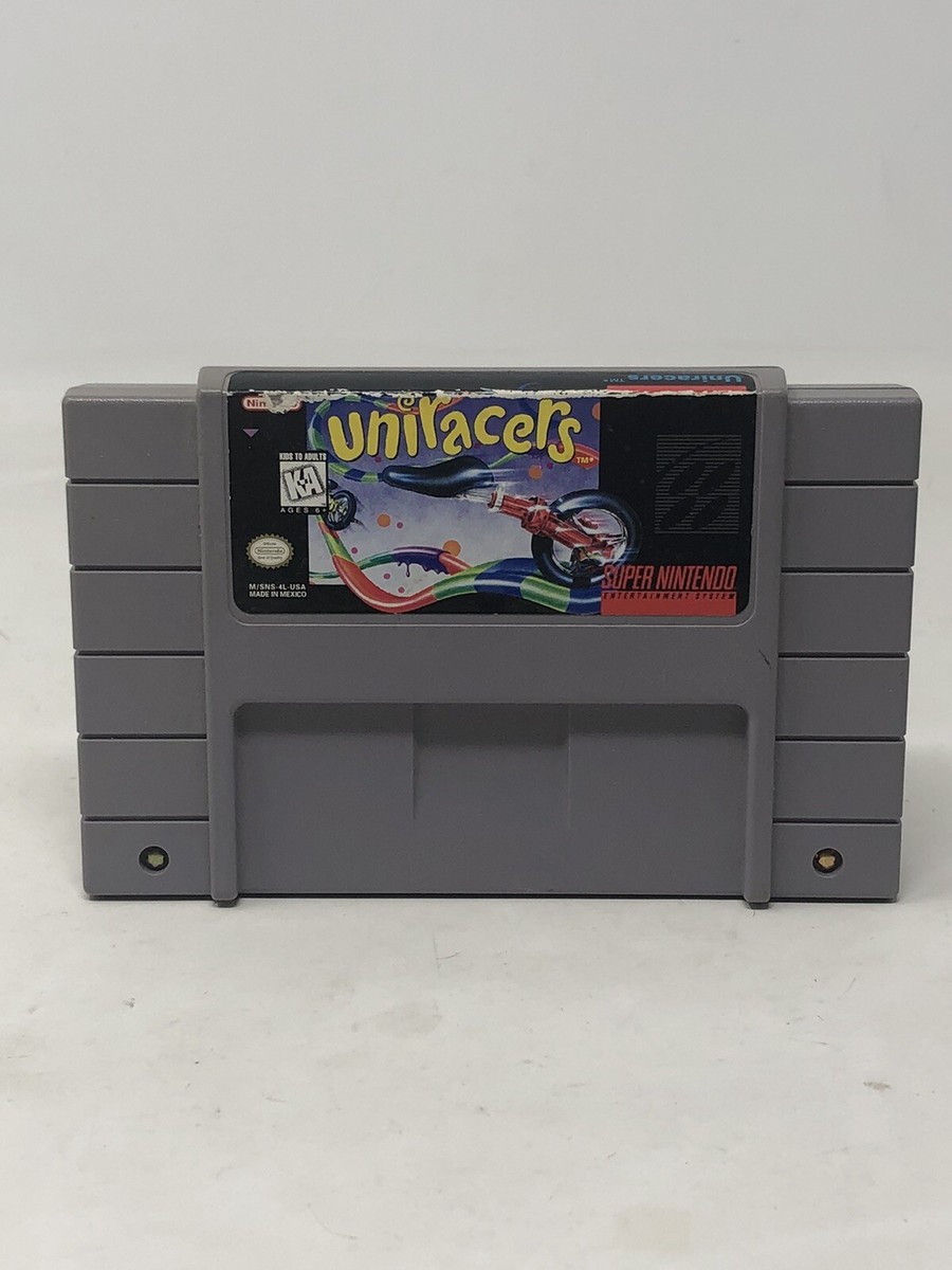 Uniracers (Super Nintendo Entertainment System, 1994) Cartridge