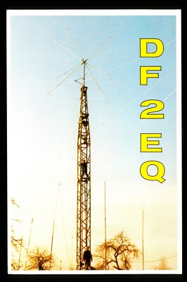QSL Kartenradio Deutschland DF2EQ BRUNO PETERS 1981 REES   W181