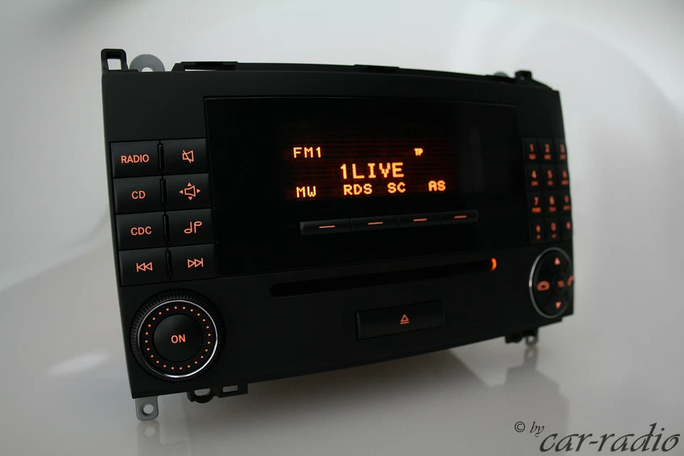 Original Mercedes W245 Radio Audio 20 CD MF2750 MP3 AUX-IN B-Klasse Autoradio - Bild 4 von 4