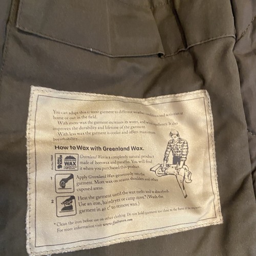 Fjallraven Greenland Parka In Brown Size M - Picture 14 of 16