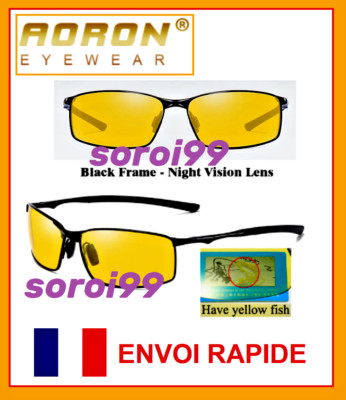 AORON Sonnenbrille Gelb UV400 | Polarisiert | Gemischt | Super Angebot!