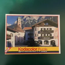 Kodacolor 500 Jigsaw Puzzle No. 88888 Mittenwald Germany Scenic View New Sealed
