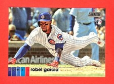 Robel Garcia ~ 2020 Topps Stadium Club ~ Rookie Black Foil #47