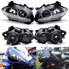Replacement Front Lamp Headlight Assembly For Yamaha YZF-R1 YZFR1 07 2008 USA