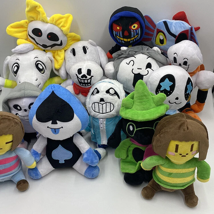 Undertale Sans Papyrus Frisk Chara Temmie Plush Stuffed Toy Kids Gifts Cute Doll - Image 2 of 4