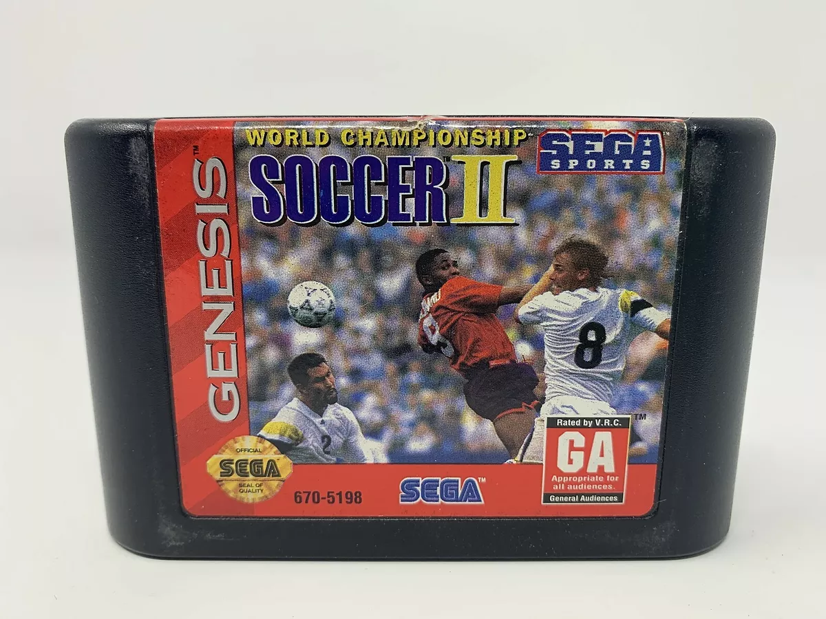 World Championship Soccer II - Sega Mega Drive