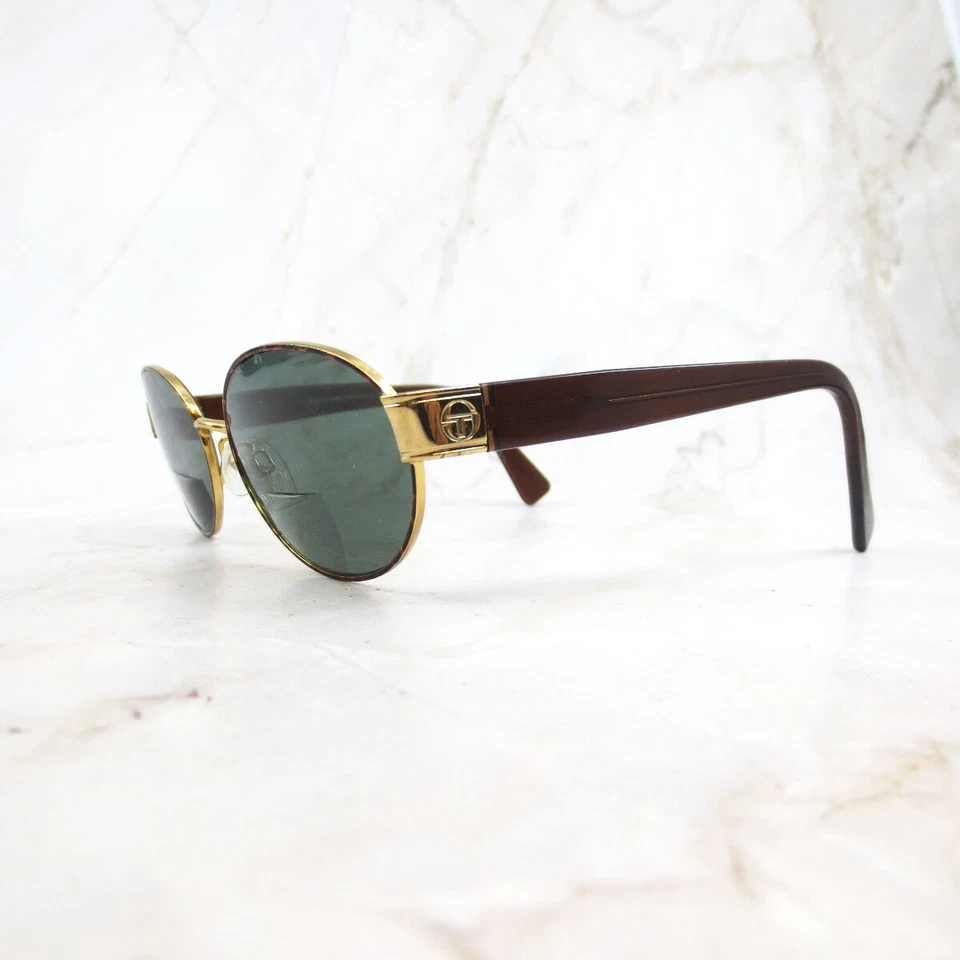 Sergio Tacchini Sunglasses Frame ST 1072-S T802/13 Unisex Brown Gold 56-18-130 - Image 2 of 4