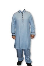 F00 Pakistani Indian Men Fine Design Shalwar Kameez