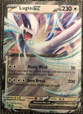 Pokemon Lugia ex 017/034 CLV Powers Premium Collection JUMBO Holo