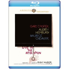 Love in the Afternoon (Blu-ray) Gary Cooper Audrey Hepburn Maurice Chevalier