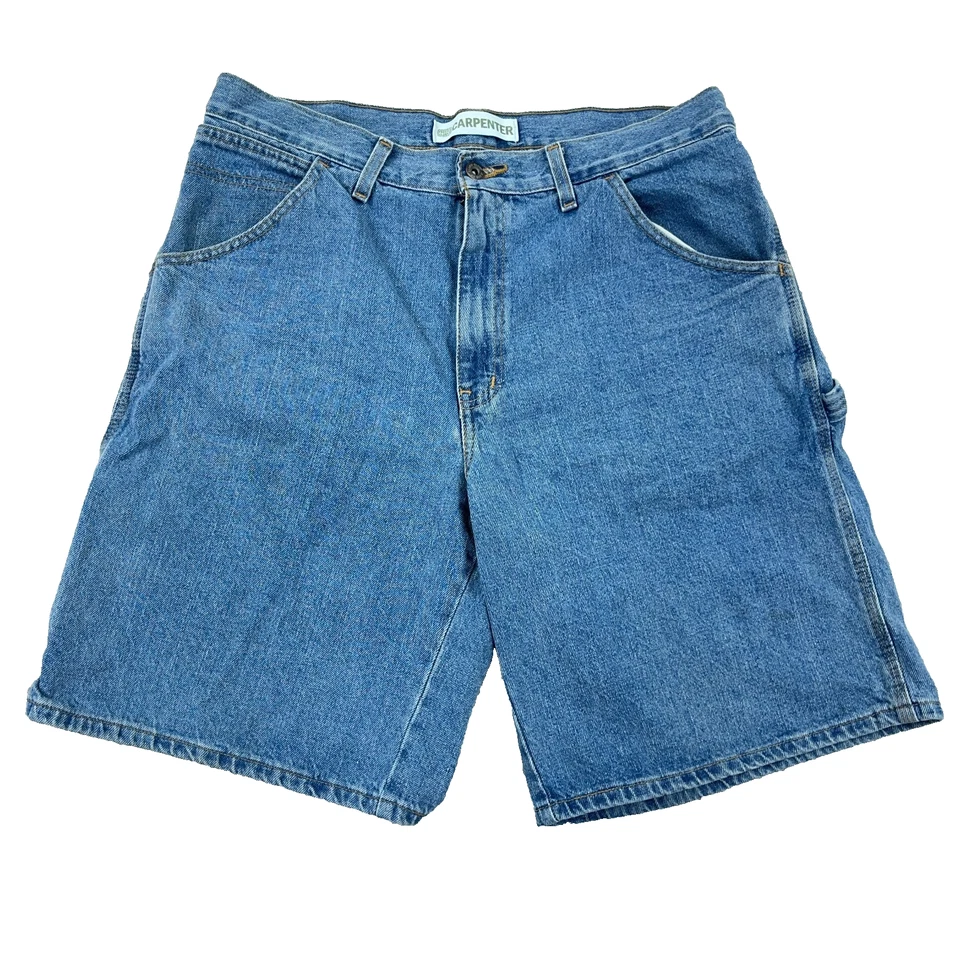 Vintage Y2K Faded Glory Shorts Men 34 Carpenter Jorts Baggy Skate Work Wear B53* - Image 2 of 4