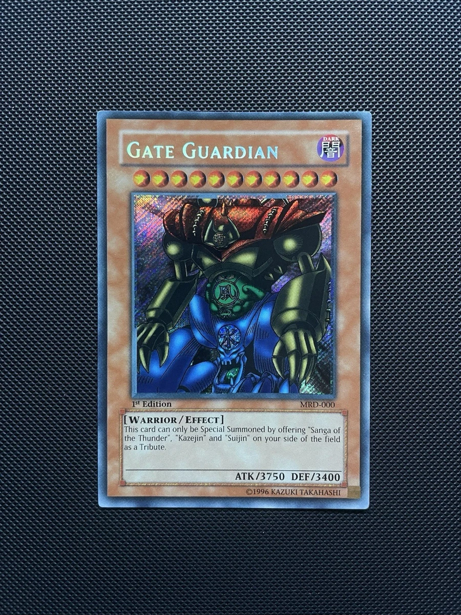遊戯王 ゲートガーディアン 英語版 シークレット 1st MRD Faded Gate Guardian Secret Rare for sale | eBay