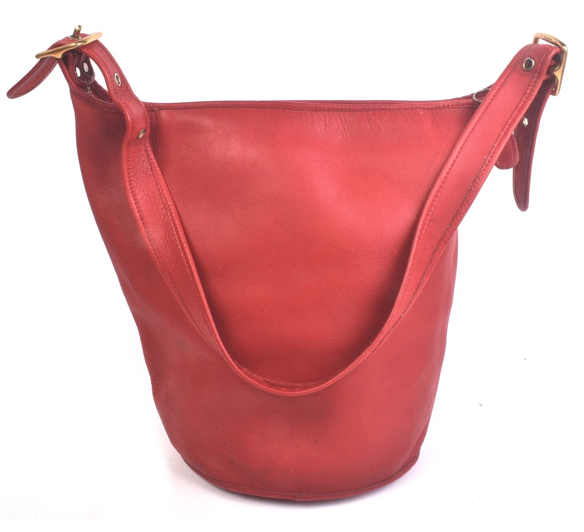Preços baixos em Bolsa de couro Coach Vintage Sacolas, Bolsas e